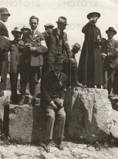 The religious function on San Michele?. 
	
		1920