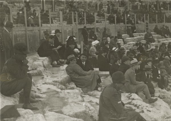 Inside the Greek Theatre of Syracuse. 1924