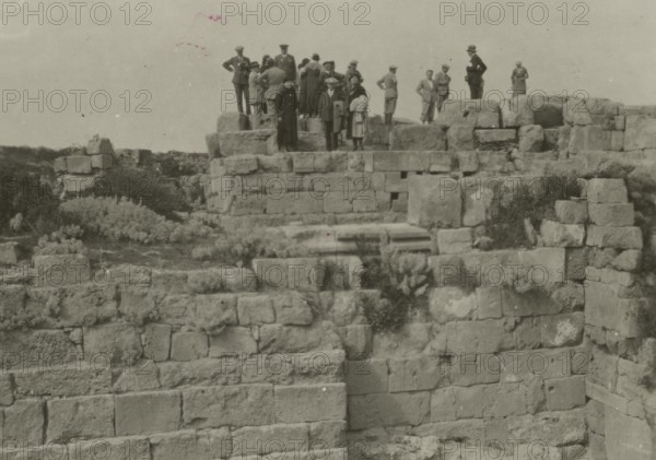 At the excavations of Selinunte. 
	
		1924