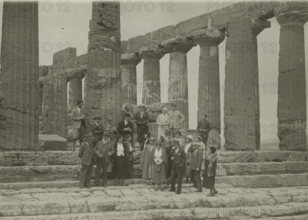 Temple of Juno in Agrigento. 
	
		1924