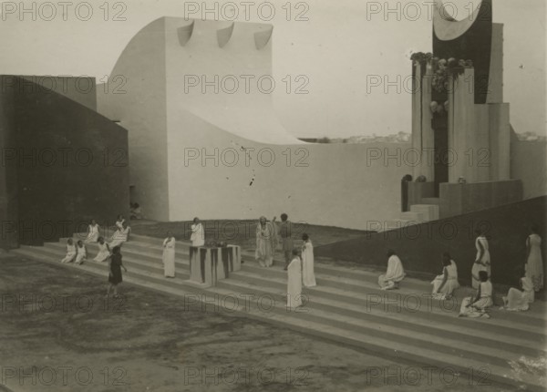 Performance of Antigone in Syracuse. 
	
		1924