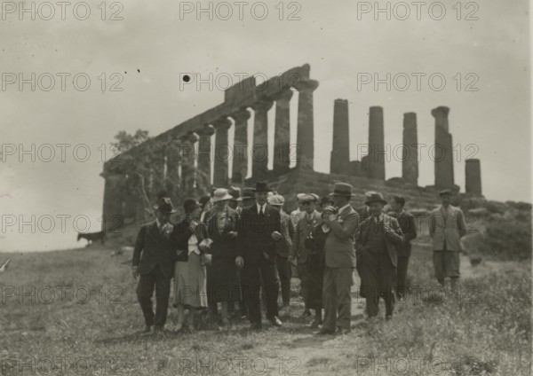 Temple of Juno in Agrigento. 
	
		1924