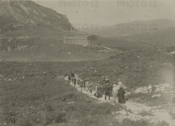 The Temple of Segesta. 
	
		1924