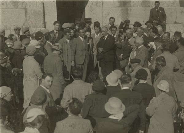 At the Pianto Romano Ossuary. 
	
		1924