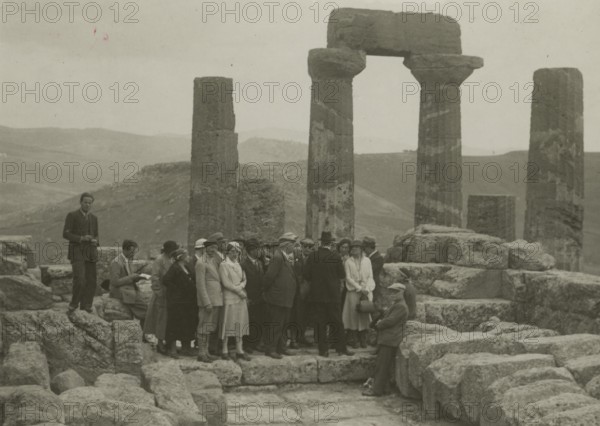 Temple of Juno in Agrigento. 
	
		1924