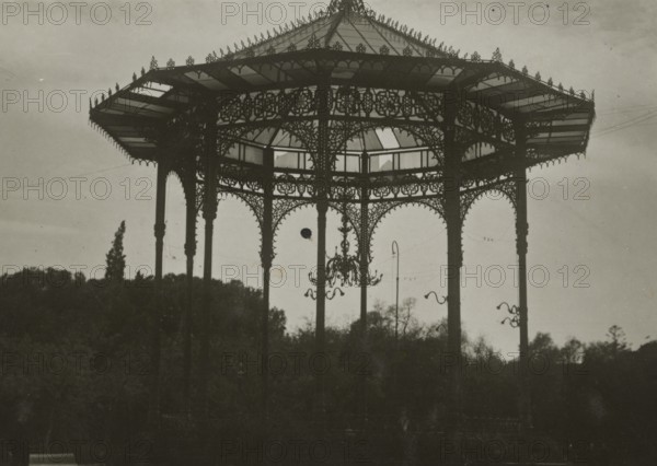 The Chinese Pavilion in the Bellini Garden in Catania. 
	
		1924