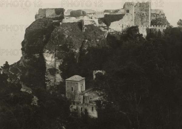 The Castle of Erice. 
	
		1924