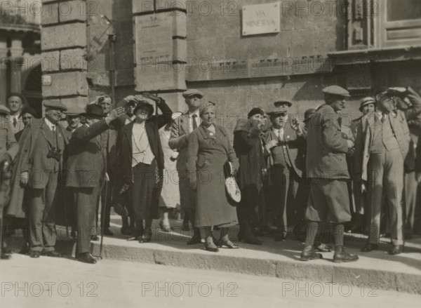 Via Minerva in Syracuse. 1924