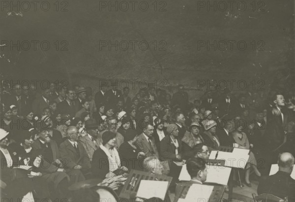 Representation in the Ear of Dionysus in Syracuse. 1924