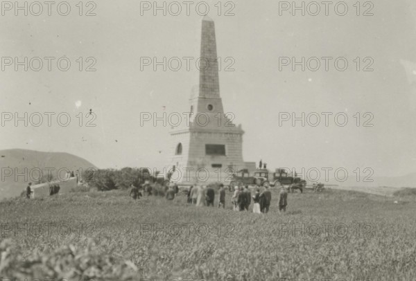 Visit to the Pianto Romano Ossuary. 1924