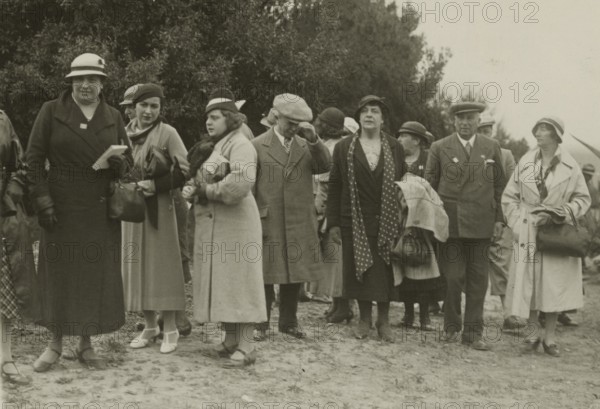 Touring Club Members  during the excursion to Sicily. 1924