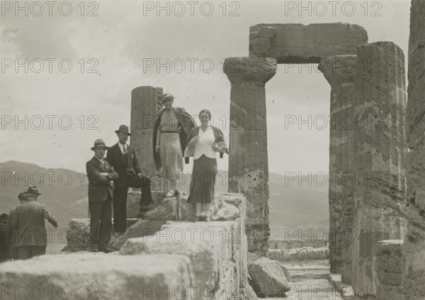 Temple of Juno in Agrigento. 1924