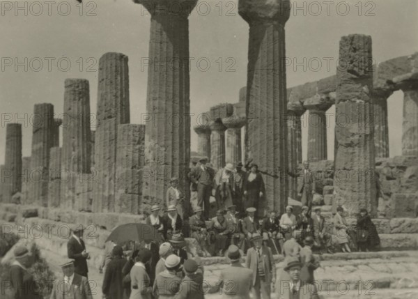 Temple of Juno in Agrigento. 1924