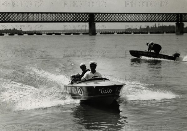 On the Po at Casalmaggiore. 9th/10th June 1929