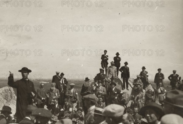 The Touring Club Members  on San Michele? 1920