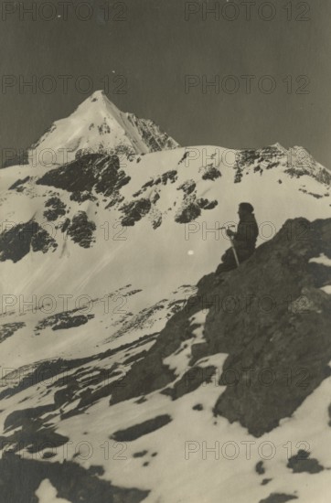 Ortles-Cevedale Group: The Gran Zebrù (3857 m). ca. 1930