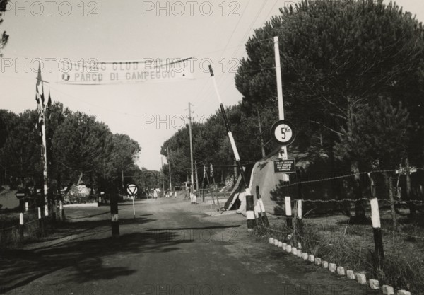 International Camping Park of Marina di Ravenna. 1952-1956