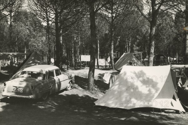 International Camping Park of Marina di Ravenna. 1952-1956