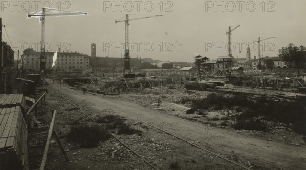 The Palace of Justice in Milan. 1932-1940