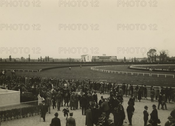 The San Siro Hippodrome. 1925