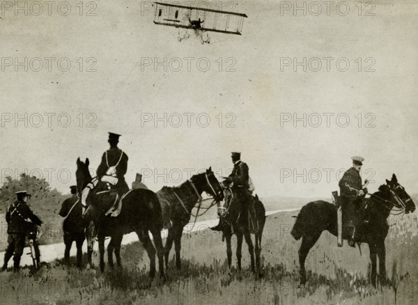 British Airman and Cavalry
