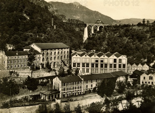 The Rossi wool mill factories in Rocchette