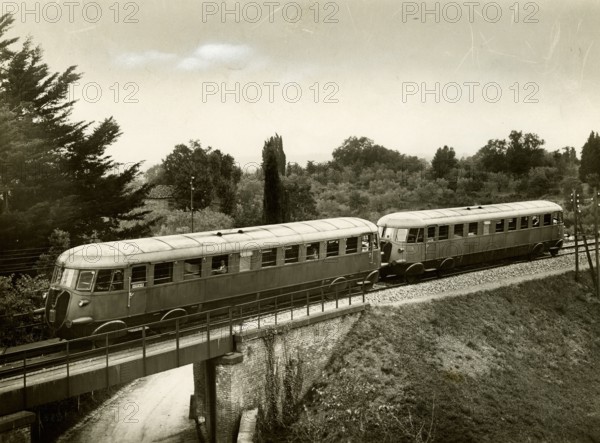 Railcar, the ALe 556 railcar