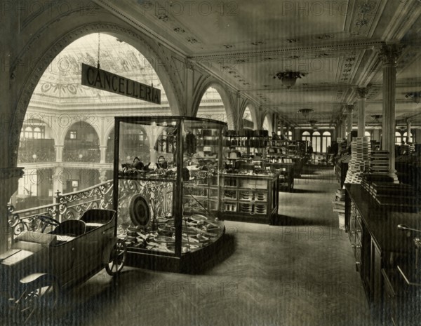 Sales departments of the La Rinascente department store in Milan