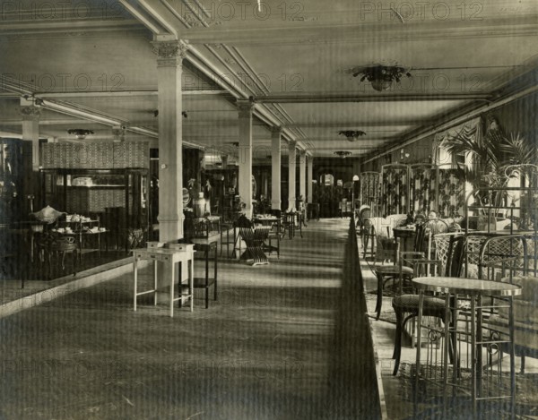 Sales departments of the La Rinascente department store in Milan