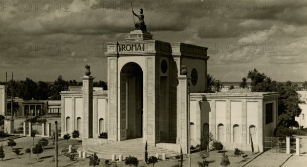 The Rome pavilion at the third Tripoli fair