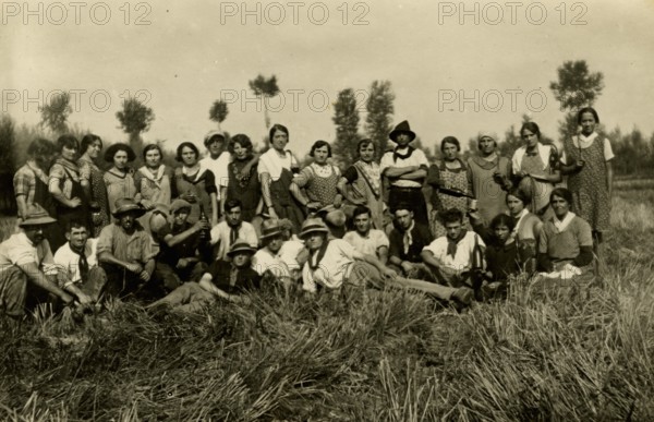 Stop during the harvest