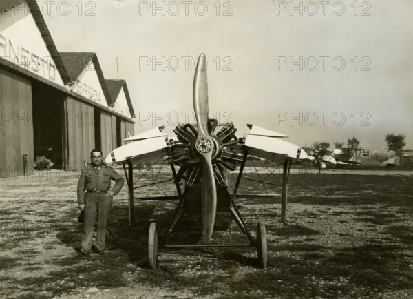 The two-seater touring aircraft Breda Ba.15