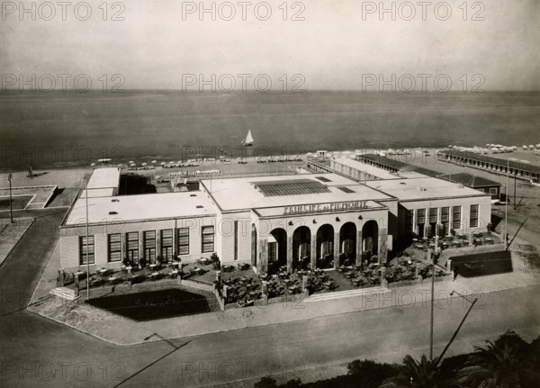 The Principe di Piemonte beach resort in Viareggio
