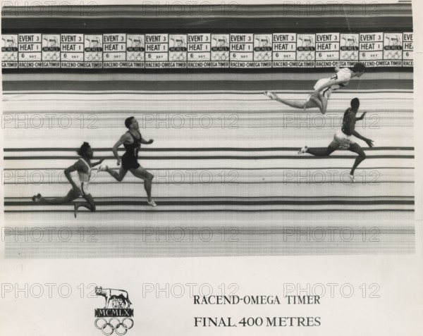 American Otis Davis wins the men's 400m final