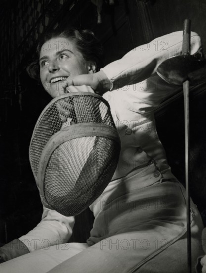 Irene Camber, Olympic foil medalist in Helsinki