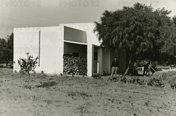 Rational-style farmhouse in Libya.