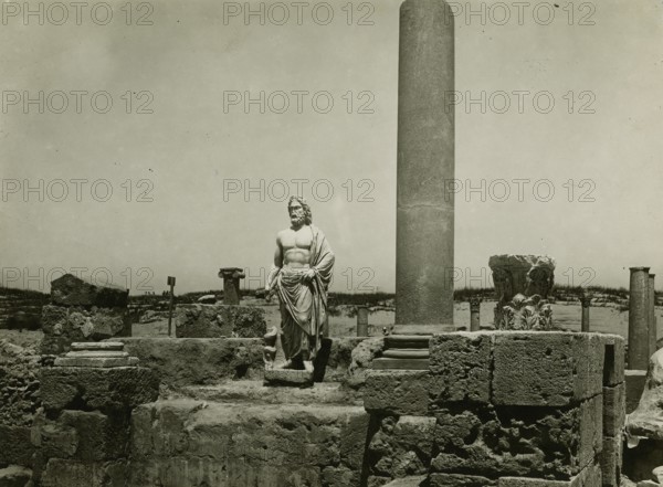 View of Leptis Magna.