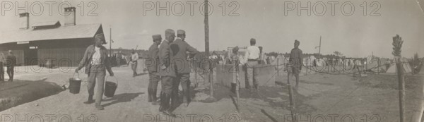 Austrian prisoner-of-war concentration camp in Manzano.