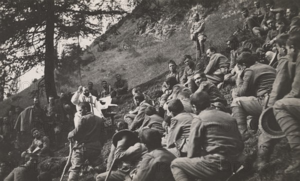 Placed under the slopes of Col di Lana