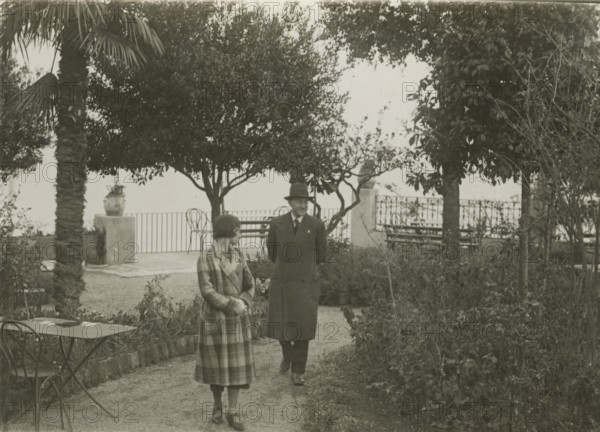 Terrace of the Hotel San Domenico in Taormina.