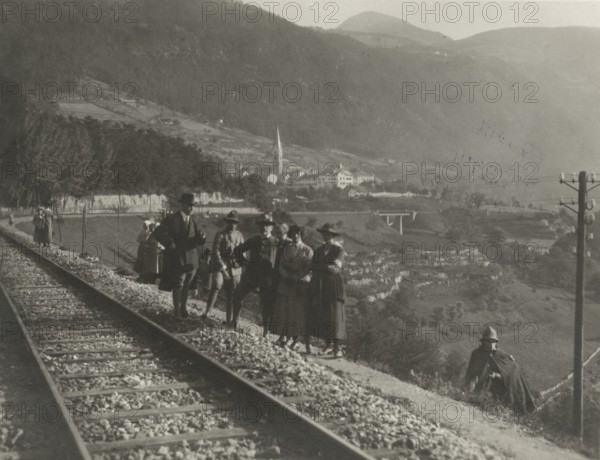 Touring Club Italiano Members on the road to Cortina.