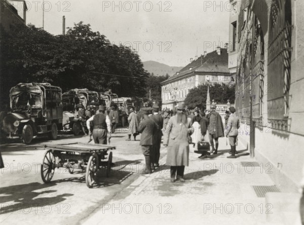 A stop in the caravan.