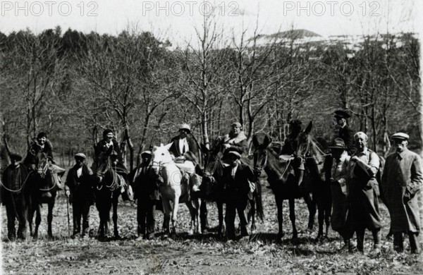 Leaving for Etna. 
	
		1924