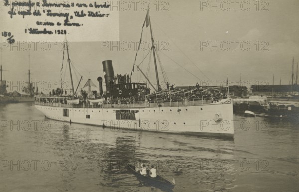 The steamship Pannonia arrives in Fiume. 
	
		1920