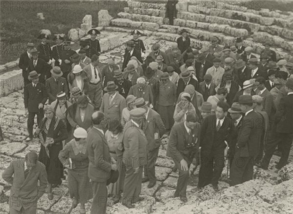 At the amphitheater of Syracuse. 
	
		1924