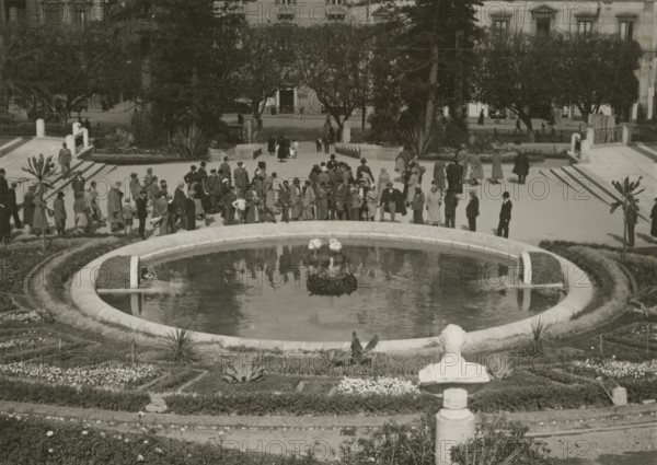 Bellini Garden in Catania. 
	
		1924