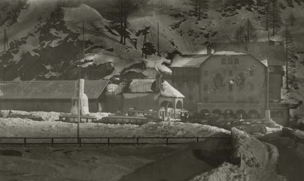 The Toce Waterfall Hotel in Formazza. 
	
		1931