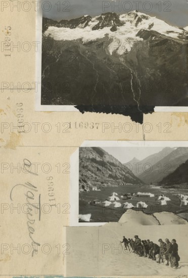 XIV Touring Club Italiano Campsite near the Travignolo springs. 1935