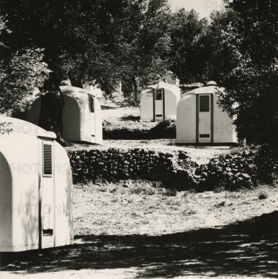 The Touring Club village in Marina di Camerota. after 1968