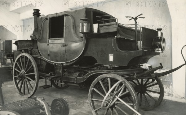 First Fiat model with front engine. 1901